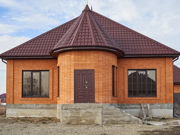 Building & Construction Site in progress to new house. — Stock Photo, Image