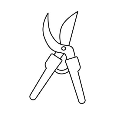 Budama makinesi ve araç sembolünün vektör tasarımı. Stok için budama ve çimenlik vektör simgesi grafiği.