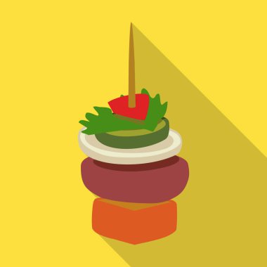 Kanape vektör simgesi. Düz vektör simgesi beyaz arkaplan kanapesinde izole edildi .