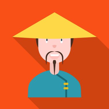 Vietnam ve portre sembollerinin vektör tasarımı. Vietnam ve kostüm stok vektörü illüstrasyonu koleksiyonu.