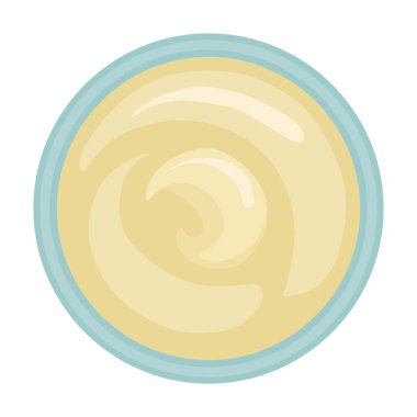 Sos vektörü çizgi film ikonu. Beyaz arka planda vektör illüstrasyonu. Sos 'un izole çizgi film çizim simgesi.