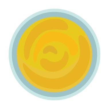 Sos vektörü çizgi film ikonu. Beyaz arka planda vektör illüstrasyonu. Sos 'un izole çizgi film çizim simgesi.