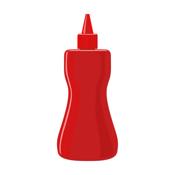 Sauce Vektor Cartoon-Symbol. Vektorillustration Würze auf weißem Hintergrund. Isolierte Cartoon-Illustration Ikone der Sauce. — Stockvektor