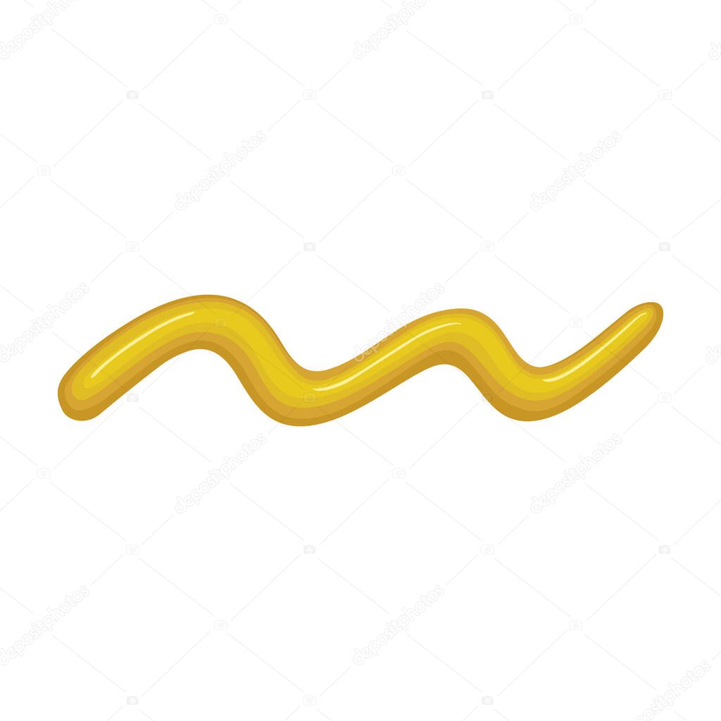 Sauce vector cartoon icon. Vector illustration seasoning on white background. Isolated cartoon illustration ligo of sauce.