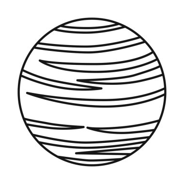 Yüzeyde ve yıldız sembolünde izole bir nesne. Ağ için yüzey ve yörünge borsa sembolü web ögesi.