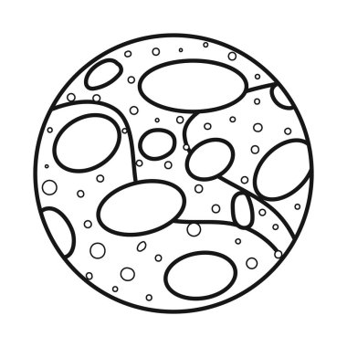 Yıldız ve hayali logonun vektör çizimi. Yıldızın grafiği ve hisse senedi vektörü çizimi.