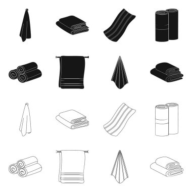 Yumuşak ve temiz işaretin vektör çizimi. Ağ için yumuşak ve evcil hayvan sembolü seti.