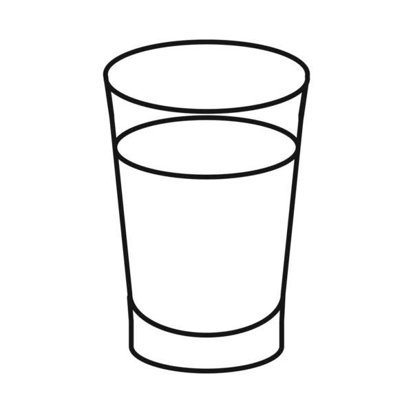 Illustration vectorielle du jus et du symbole du sucre. Graphique du symbole de stock de jus et de canne pour la toile. — Image vectorielle