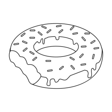 Şişirilebilir yatak vektör simgesi. Taslak vektör simgesi beyaz arkaplan şişirilebilir yatakta izole edildi.