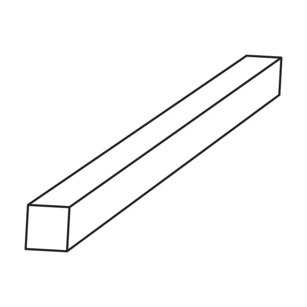 Значок вектора Pile brick на белом фоне brick. — стоковый вектор