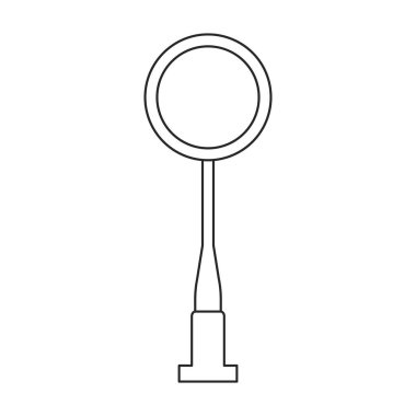 Street Arrow vektör simgesi. Beyaz arkaplanda izole edilmiş vektör simgesi sokak oku .