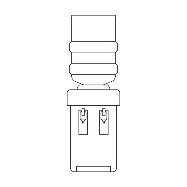 Szűrőtartály vektor ikon.Vektor ikon elszigetelt fehér háttér szűrőtartály. — Stock Vector