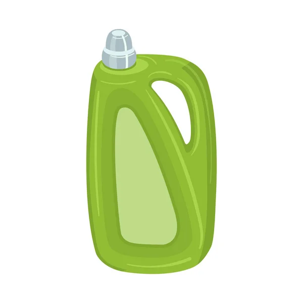 병과 플라스틱 로고의 벡터 디자인. 주식을 위한 병과 음료 벡터 아이콘의 그래픽. — 스톡 벡터