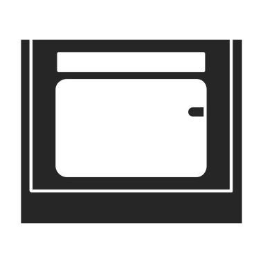 Posta kutusu vektör simgesi. Siyah vektör simgesi beyaz arkaplan posta kutusunda izole edildi.