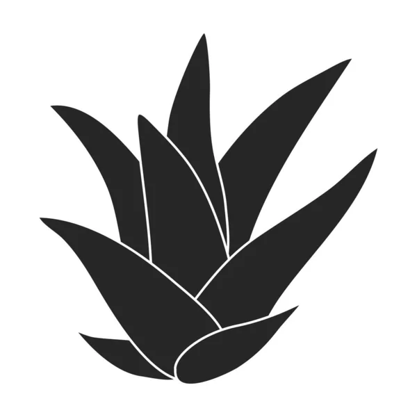 Cacto de flor vetor ícone icon.Black vetor isolado no fundo branco cacto de flor. —  Vetores de Stock