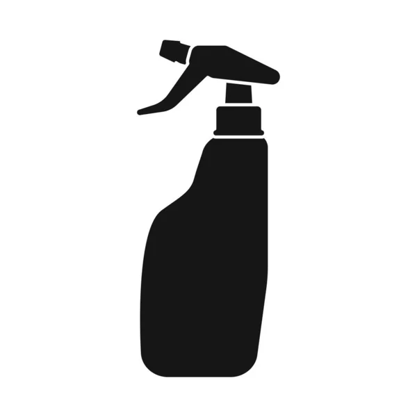 Design vettoriale dello spray e del logo della bottiglia. Elemento web di spray e icona vettoriale dell'acqua per magazzino. — Vettoriale Stock
