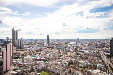 Şehrin kuş bakışı görüntüsü