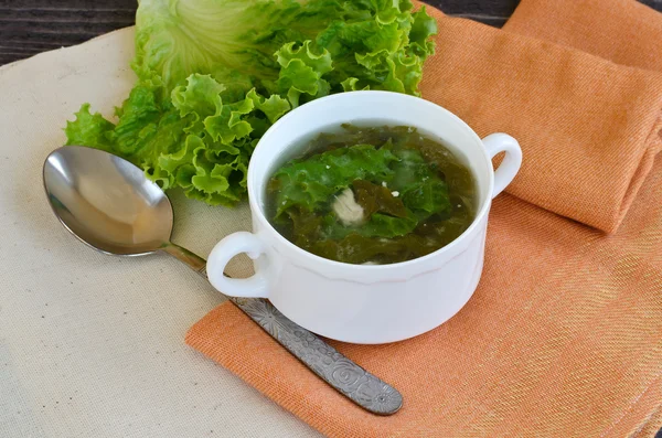 Sopa verde — Foto de Stock