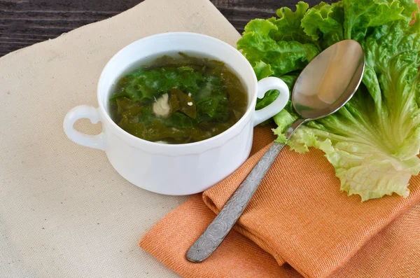 Sopa verde — Foto de Stock