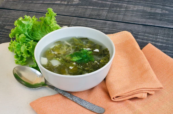 Sopa verde — Foto de Stock