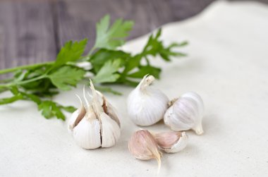 sarmısak ve maydanoz