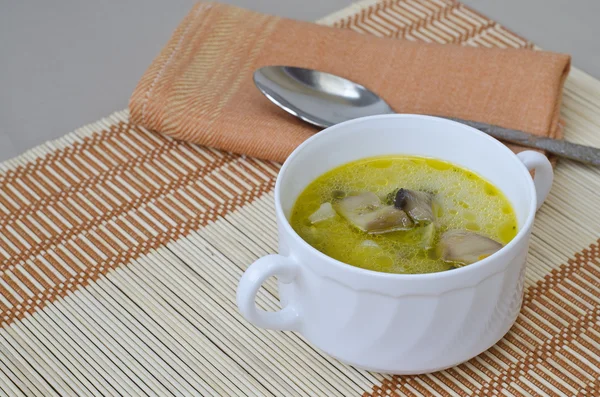 Pilzsuppe — Stockfoto