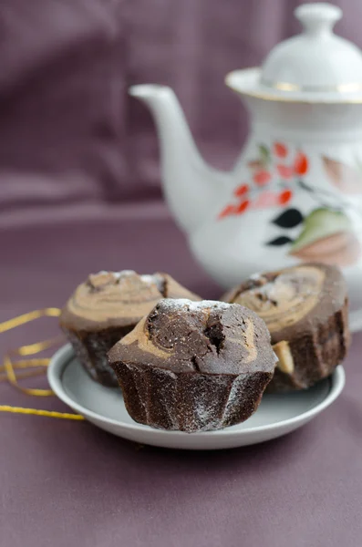 Deliciosos muffins — Fotografia de Stock