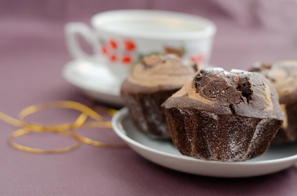 Deliciosos muffins — Fotografia de Stock