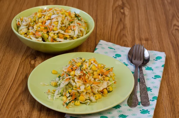 Salad of fresh vegetables. — Stock Photo, Image