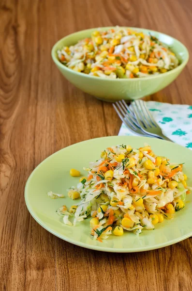 Salad of fresh vegetables. — Stock Photo, Image