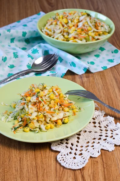 Salad of fresh vegetables. — Stock Photo, Image