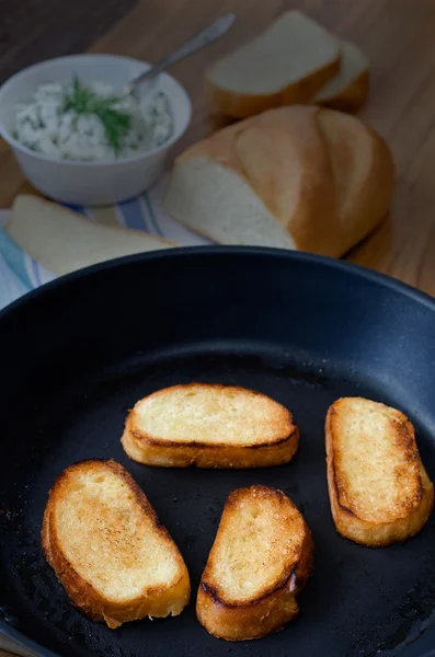 Cottage cheese pancake — Stock Photo, Image