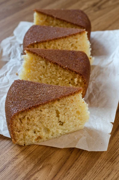 Cake with semolina — Stock Photo, Image