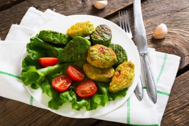 Sebze nuggets, vejetaryen lokanta