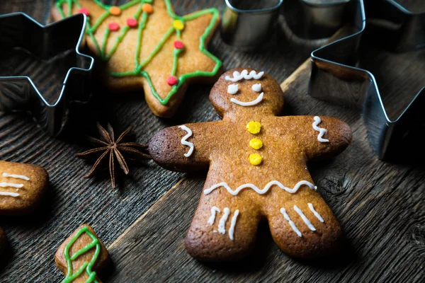 クリスマス クッキー、伝統的な料理 — ストック写真