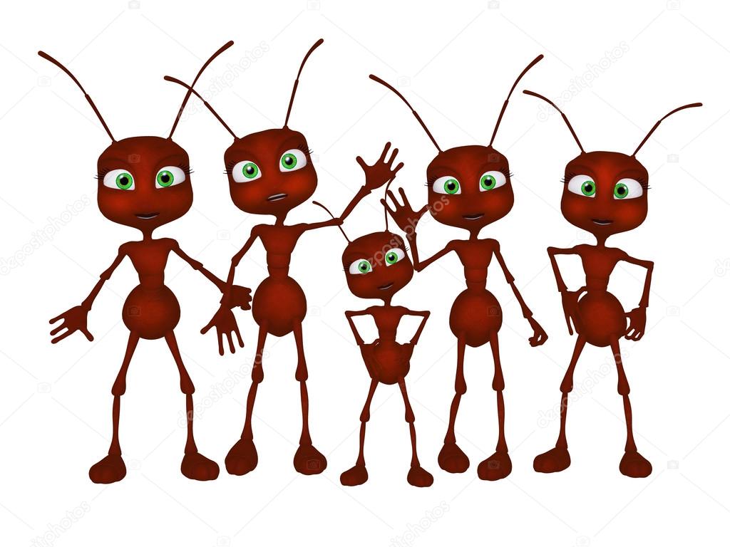 Ants 3d cartoon