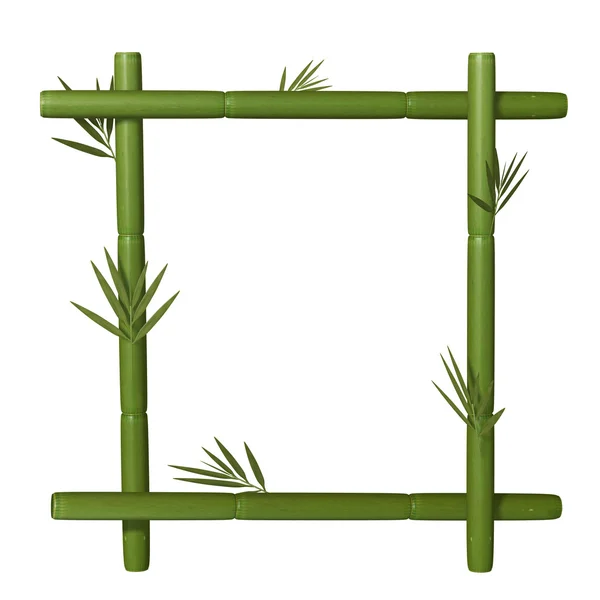 Bamboo frame — Stock Photo, Image