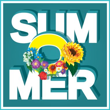 çiçek grafik tasarım