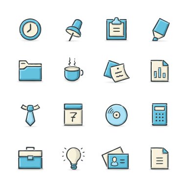 İş ve ofis simgeleri