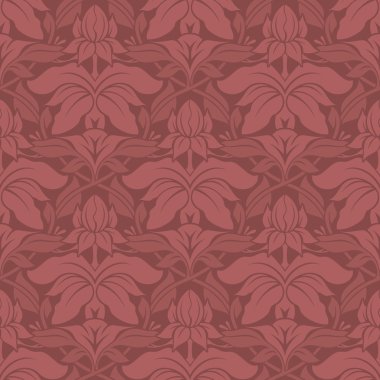 Kusursuz çiçek vektör deseni