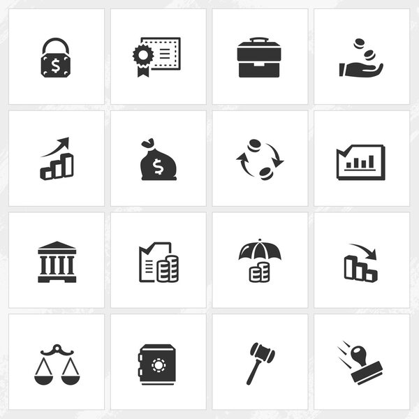 Banking and Economy Icons