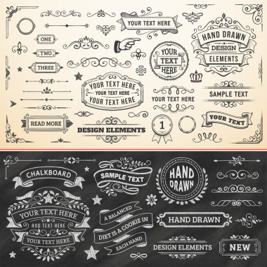 Hand Drawn Design Elements clipart