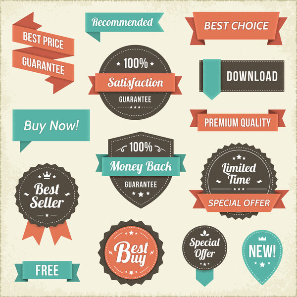 Винтажные этикетки