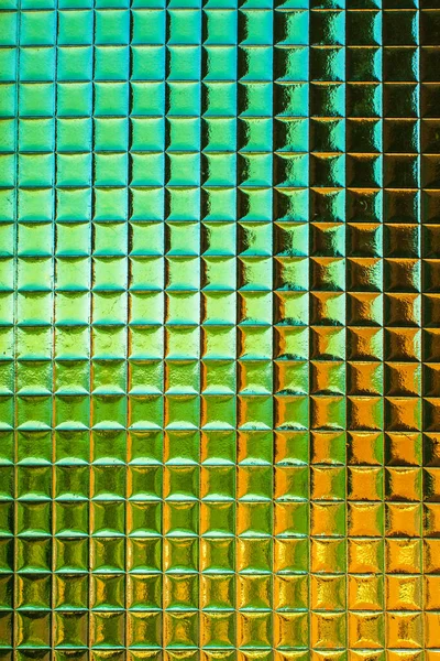 Reflektierendes Glas Würfeln Mit Gradientenlicht — Stockfoto