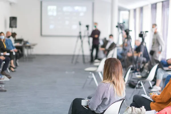 Účastníci Konference — Stock fotografie