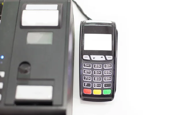 Maszyna Płatności Kartą Kredytową — Zdjęcie stockowe