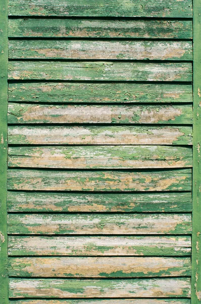 Stare Zielone Zardzewiałe Drewniane Tło — Zdjęcie stockowe