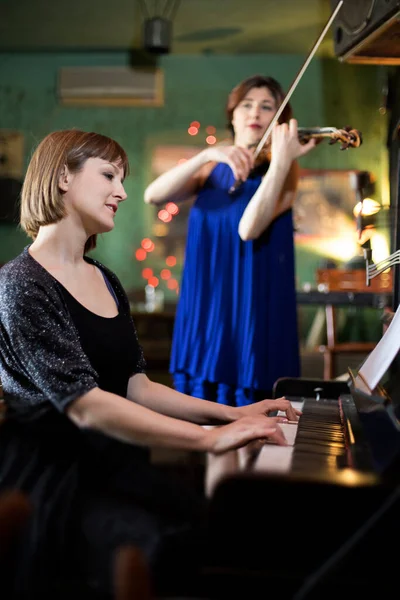 violin and piano musical duo