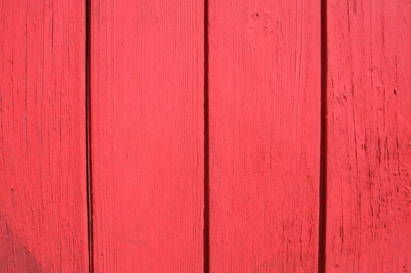 Vermelho Madeira Vista Fundo — Fotografia de Stock