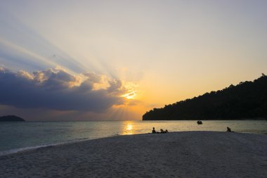Günbatımında Koh Lipe